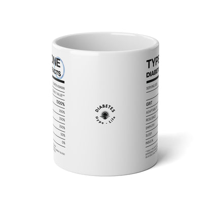 Type One Facts - Jumbo Mug (20oz)