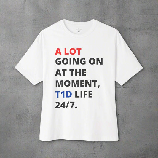 A LOT going on - Oversized Unisex Tee