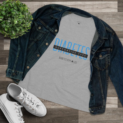 Diabetes Supportive Type - Women's Tee