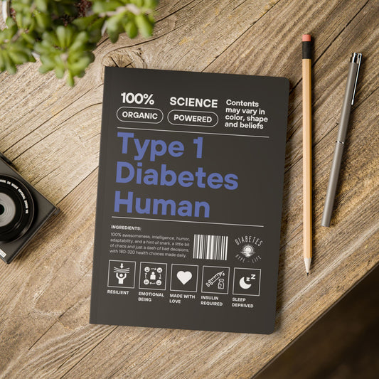 Type 1 Diabetes Human - Softcover Journal