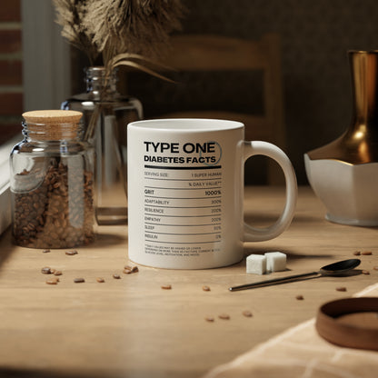 Type One Facts - Jumbo Mug (20oz)