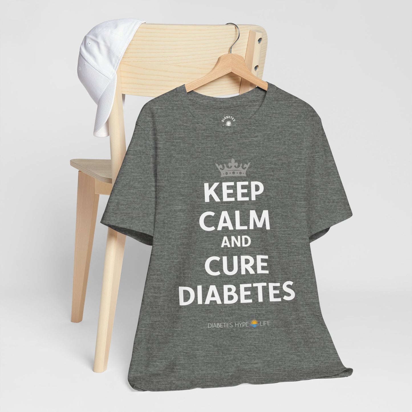 Keep Calm and Cure Diabetes - Unisex Tee