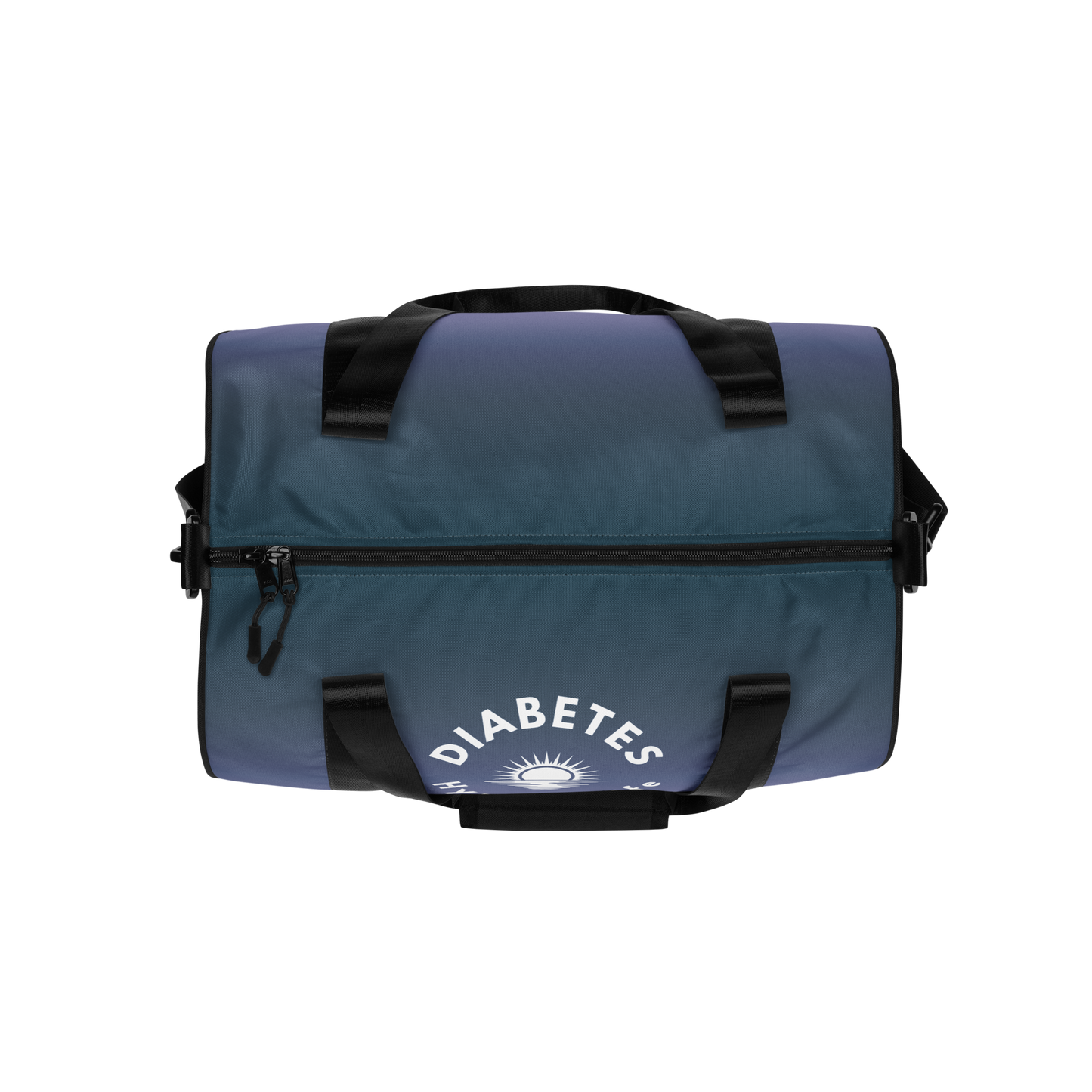 Diabetes Hype-Life - Small Duffel Gym Bag - Ombre